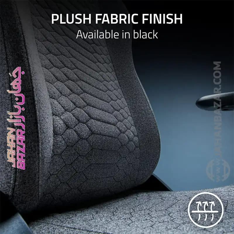 صندلی گیمینگ ریزر Razer مدل Iskur V2 X طوسی — تصویر ۷