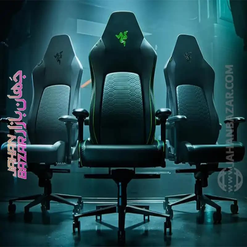 صندلی گیمینگ ریزر Razer مدل Iskur V2 — تصویر ۳