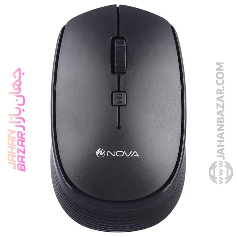 کیبورد و ماوس بی سیم نوا NOVA مدل NKM-1401WL — تصویر ۳