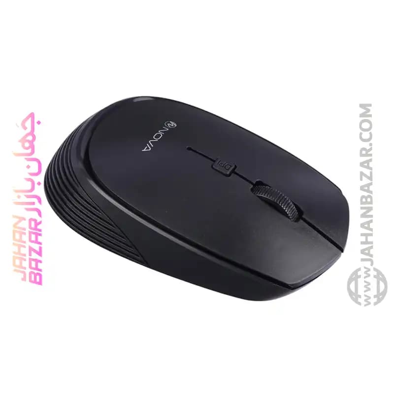 کیبورد و ماوس بی سیم نوا NOVA مدل NKM-1401WL — تصویر ۵