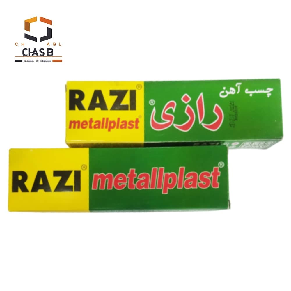چسب آهن تیوپی رازی – RAZI METALLPLAST 100ML — تصویر ۵