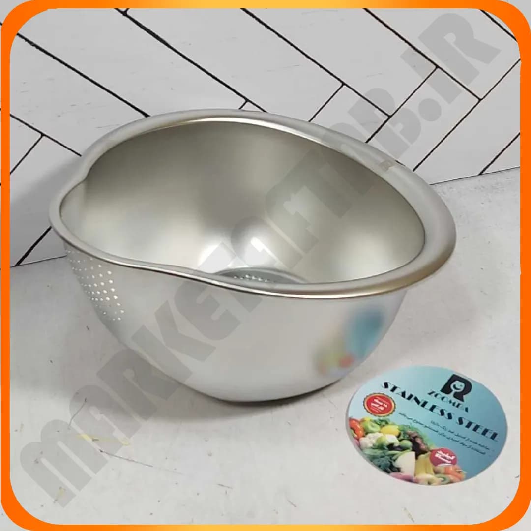 میوه شوی و برنج شوی استیل زومبا