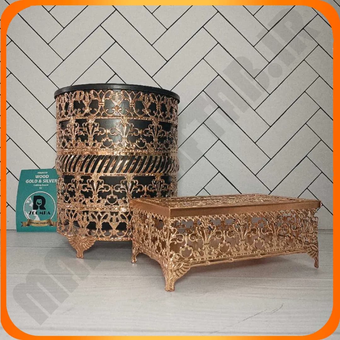 سطل و دستمال کلاسیک شکم دار سیب طلایی زومبا