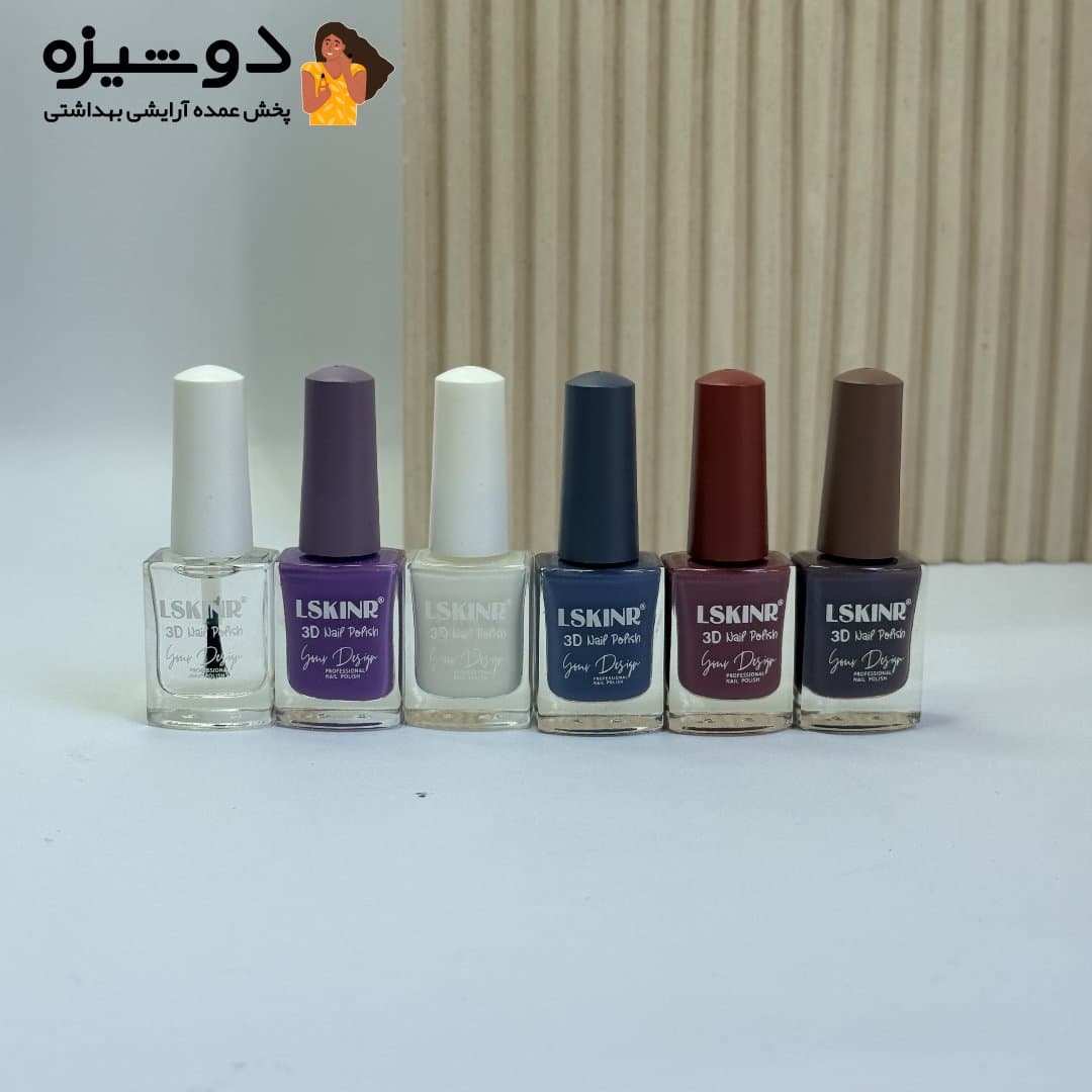 لاک ناخن 6004 لسکینر LSKINR — تصویر ۶