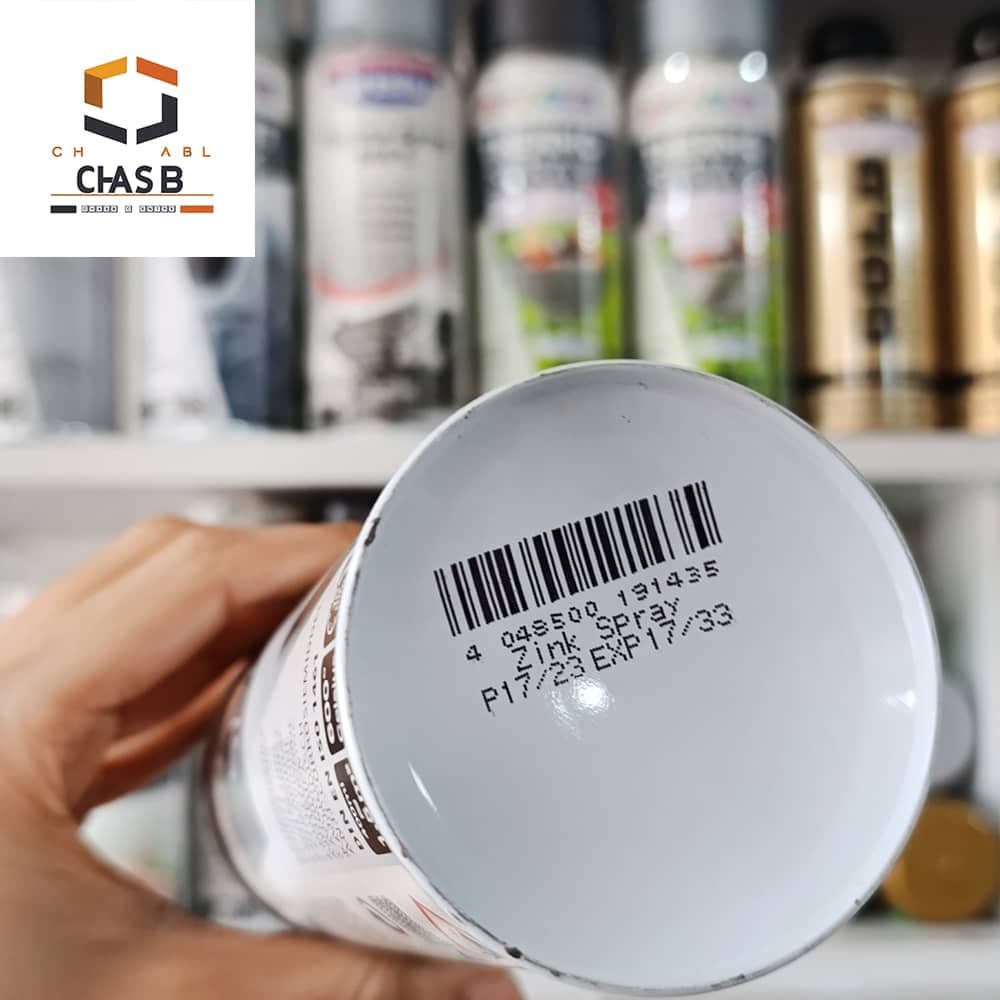 اسپری زینک دوپلی کالر رنگ خاکستری – DUPLI COLOR ZINC SPRAY 400 ML — تصویر ۴