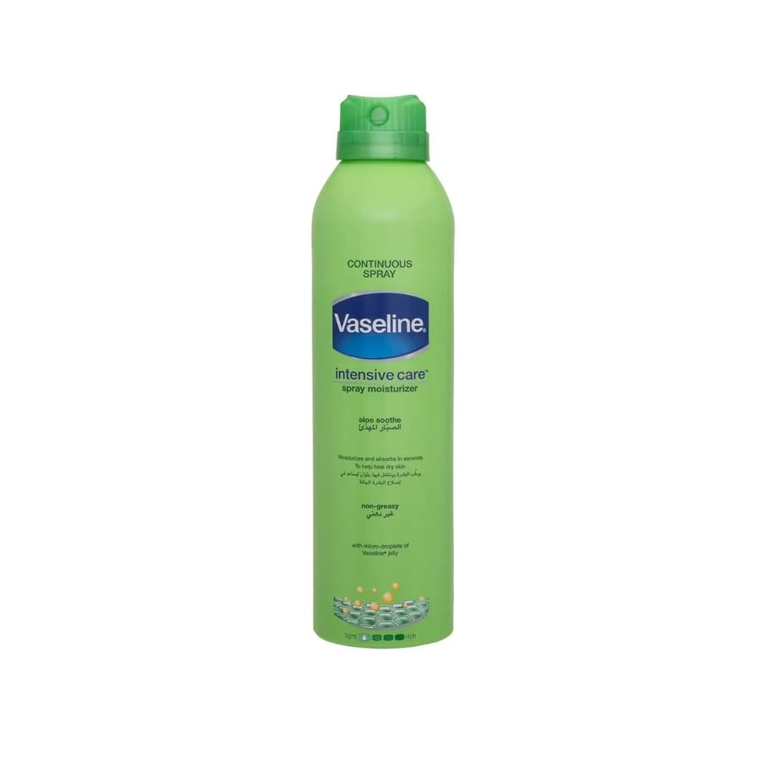 اسپری لوسیون بدن وازلین حاوی رایحه آلوئه ورا Essential Healing