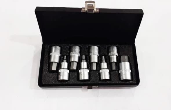 ست الن بکس1/2 درایو 8 عددی سایز 4 تا 17میلیمتر اپکس تایوان
