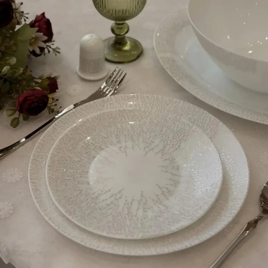 سرویس آرکوپال پارس اپال طرح مایسا کد 522 ، 6 نفره 28 پارچه — تصویر ۴