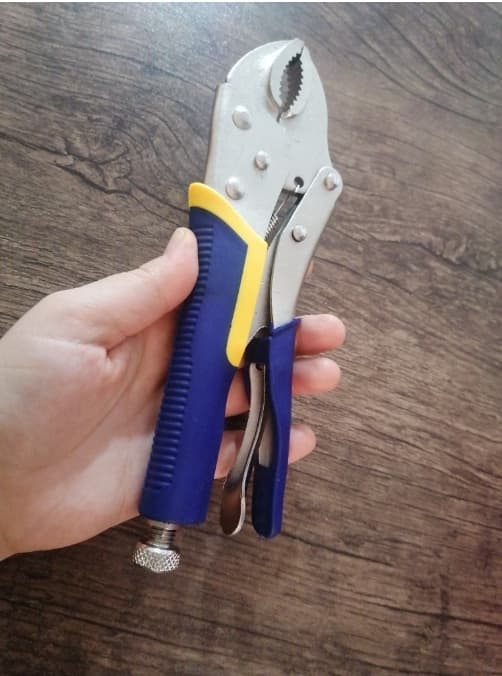 انبر قفلی 10 اینچ دسته پلاستیکی طرح امریکایی vise grip ساخت چین