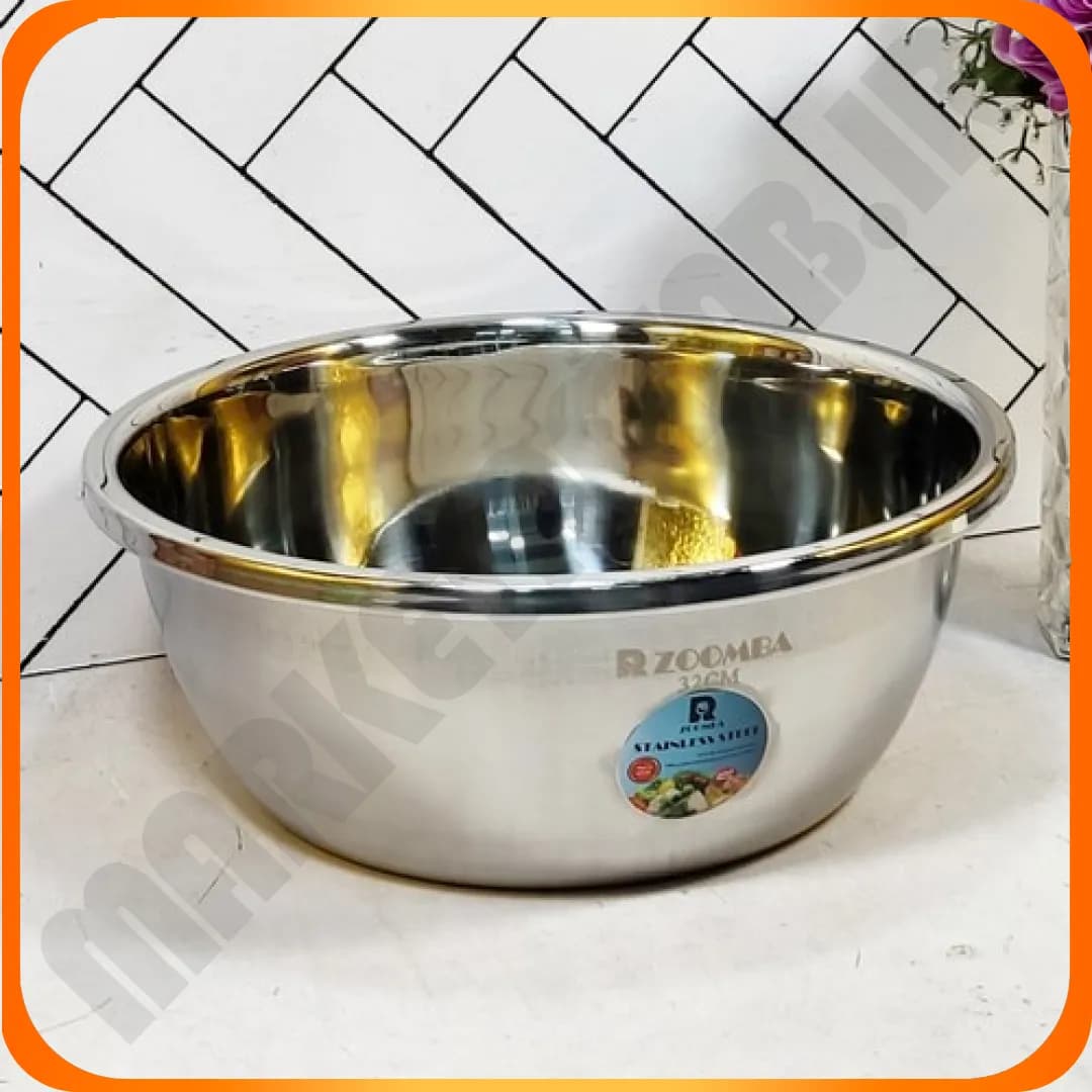 لگن استیل سایز 32 استیل نگیر M2738 زومبا