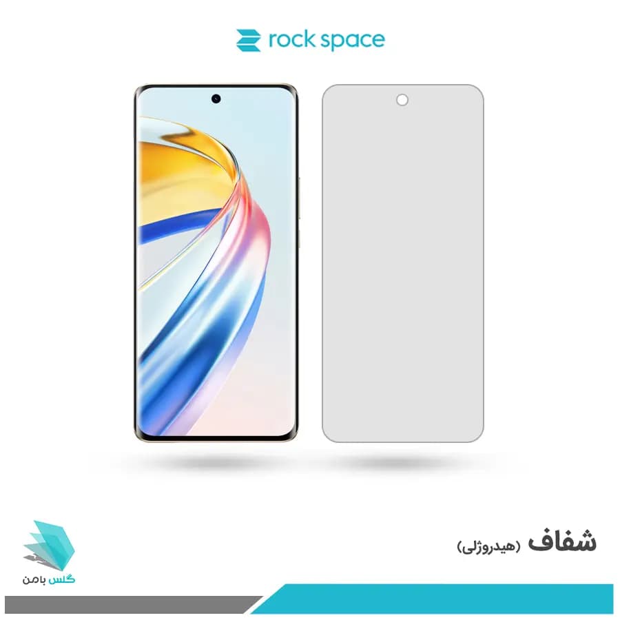گلس هیدروژلی آنر X9b شفاف – برند راک اسپیس — تصویر ۳