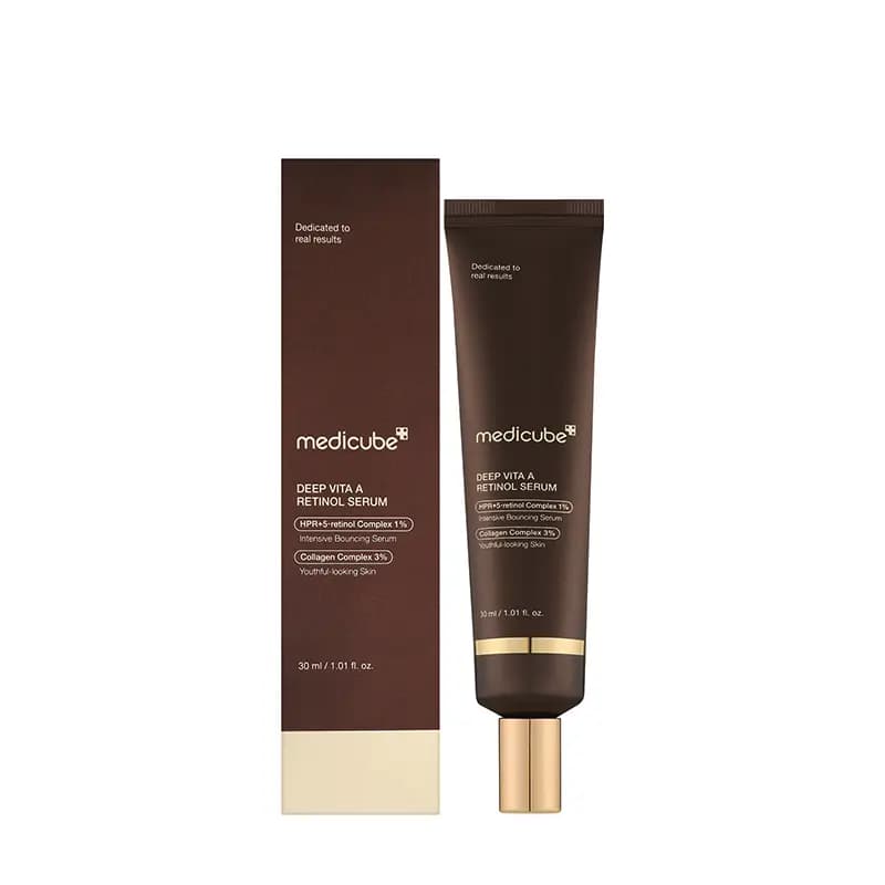 سرم رتینول ویتامین A دیپ ویتا مدی کیوب– Medicube Deep Vita A Retinol Serum