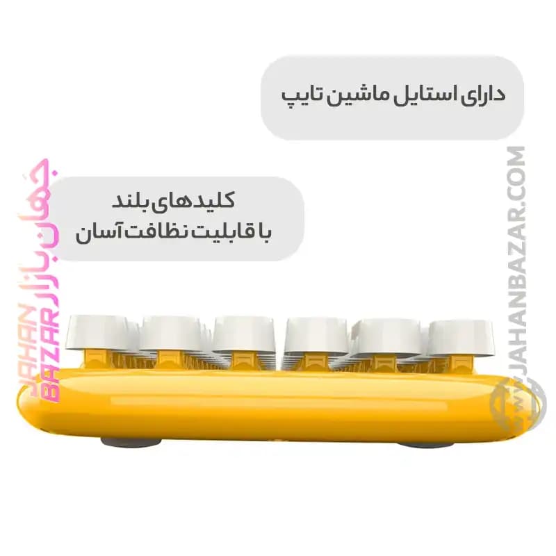 کیبورد و ماوس بی سیم مافی مدل CANDY — تصویر ۸