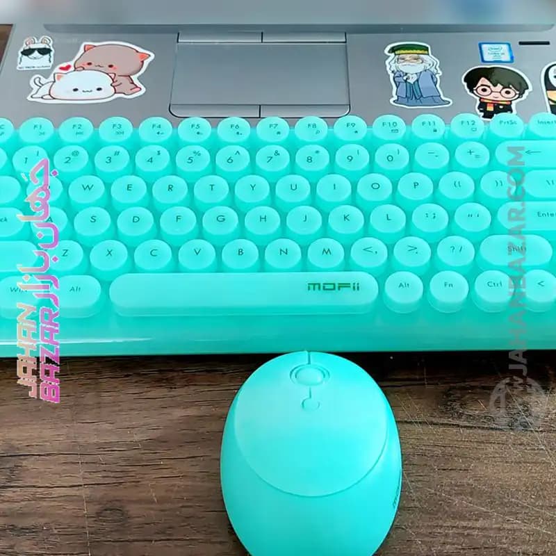 کیبورد و ماوس بی سیم مافی مدل CANDY — تصویر ۴