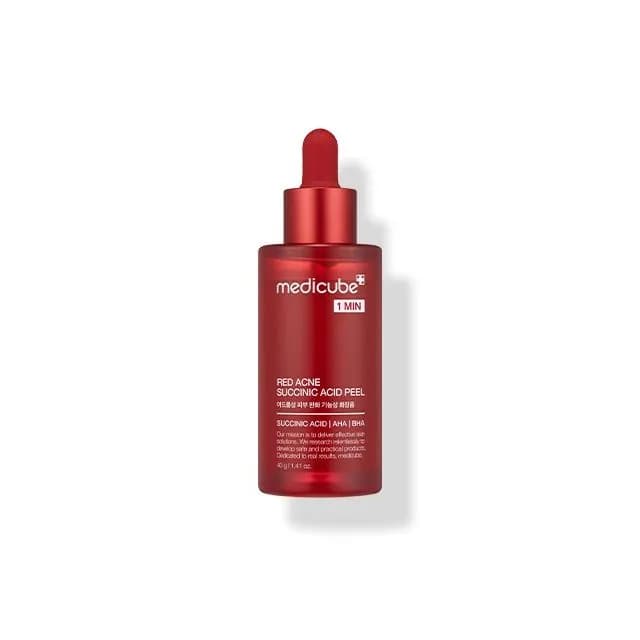 سرم پیلینگ لایه بردار و ضد اکنه مدی کیوب-MEDICUBE RED acne succinic acid peel