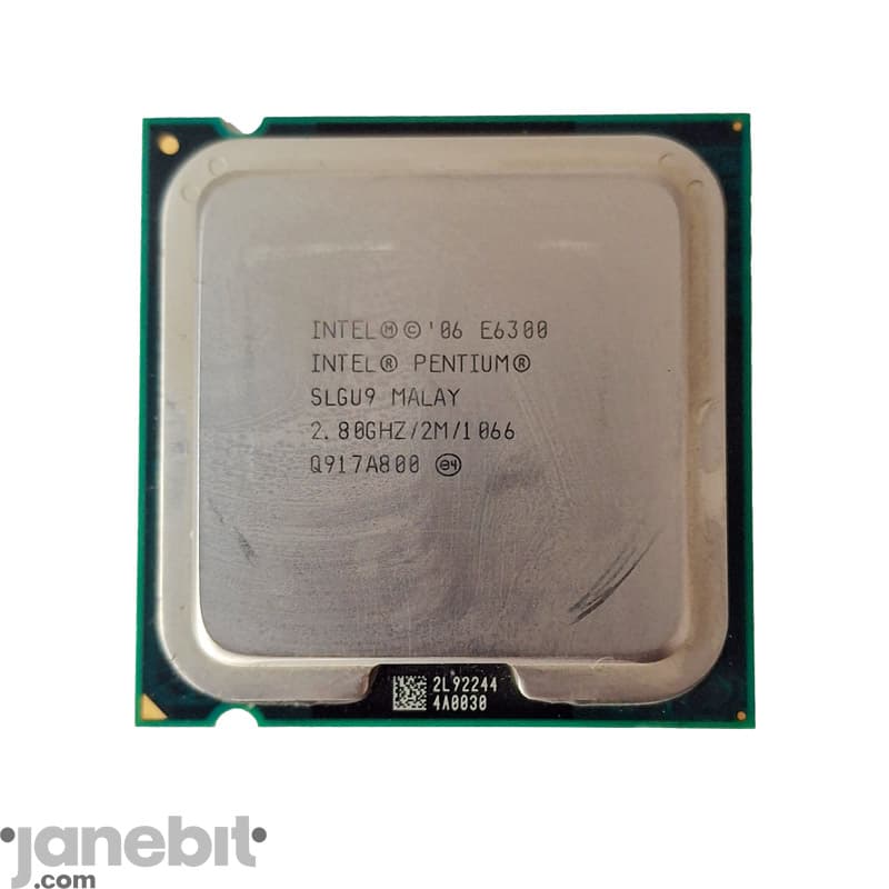 پردازنده مرکزی کامپیوتر (CPU) اینتل PENTIUM E6300-استوک