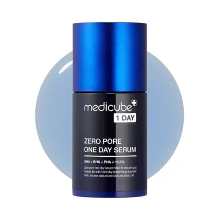 سرم کنترل منافذ و لایه بردار مدی کیوب ZERO PORE حجم ۳۰ml — تصویر ۵
