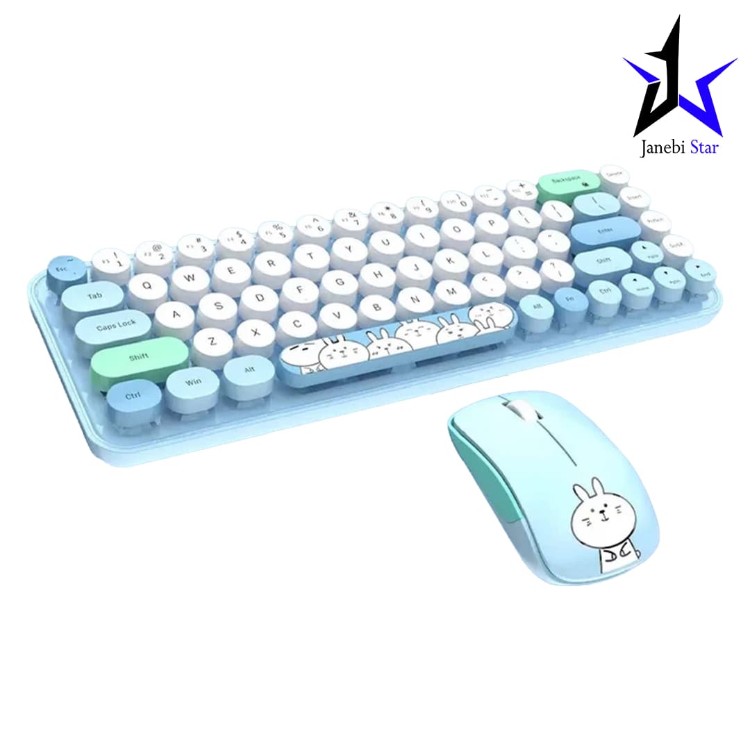 کیبورد و ماوس بی سیم مافی مدل I bean pro — تصویر ۹