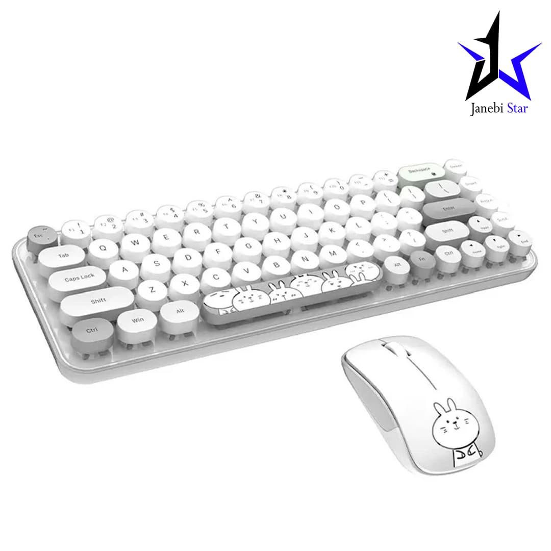 کیبورد و ماوس بی سیم مافی مدل I bean pro — تصویر ۱۱