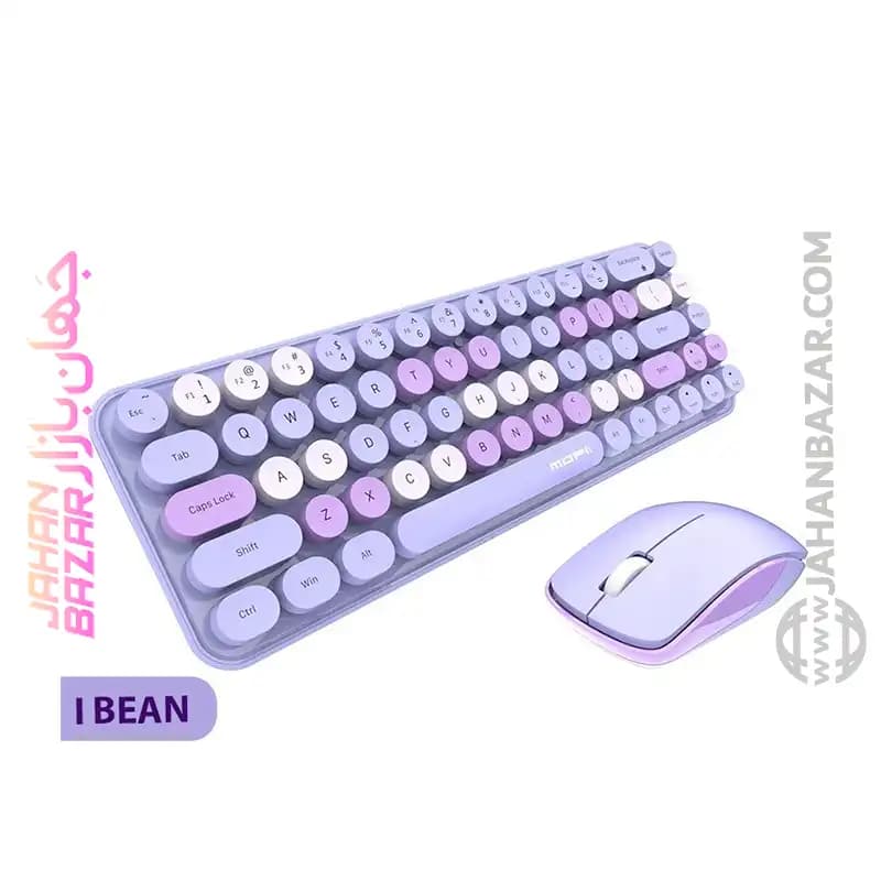 کیبورد و ماوس بی سیم مافی مدل I bean pro — تصویر ۷