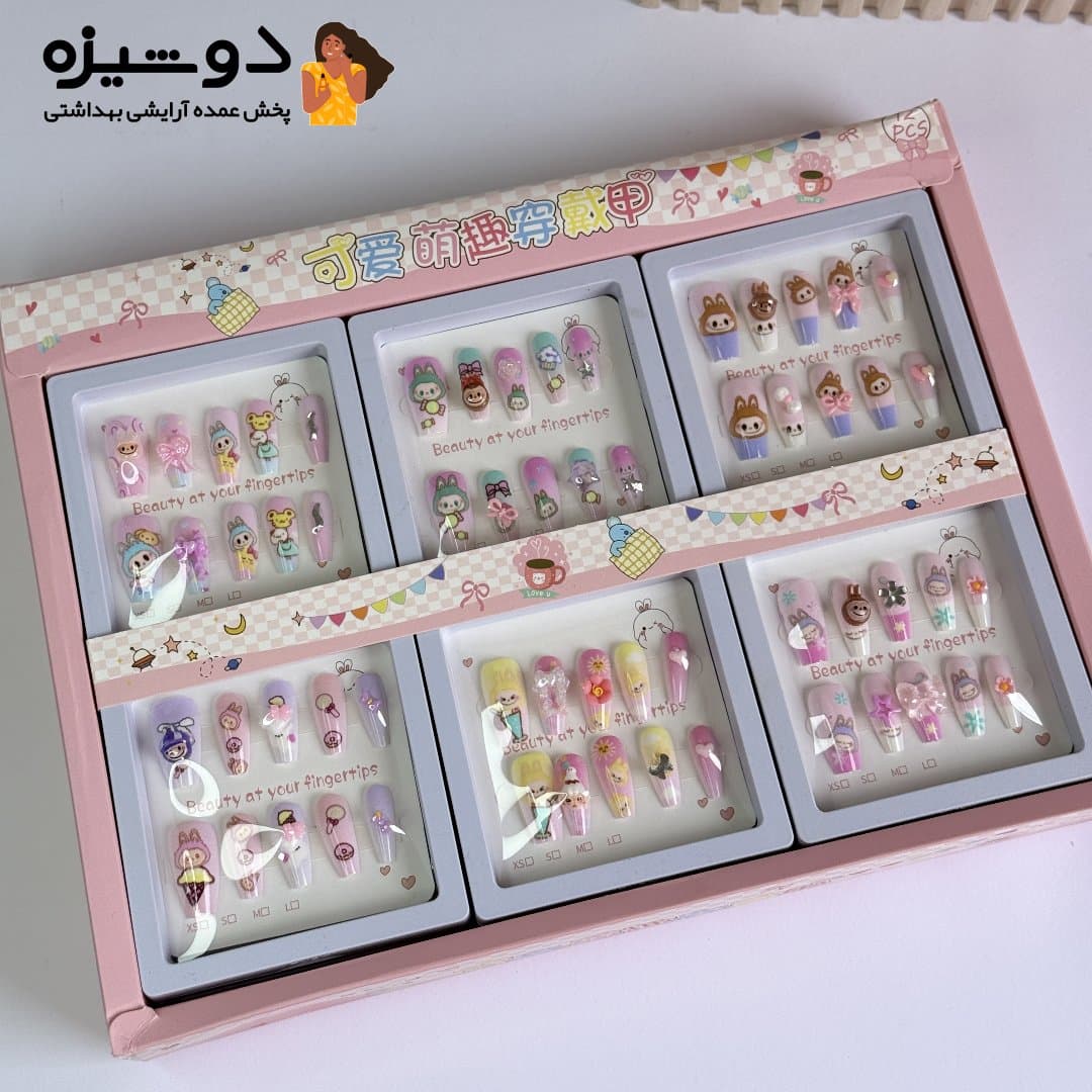 ناخن مصنوعی پینترستی لبوبو L40