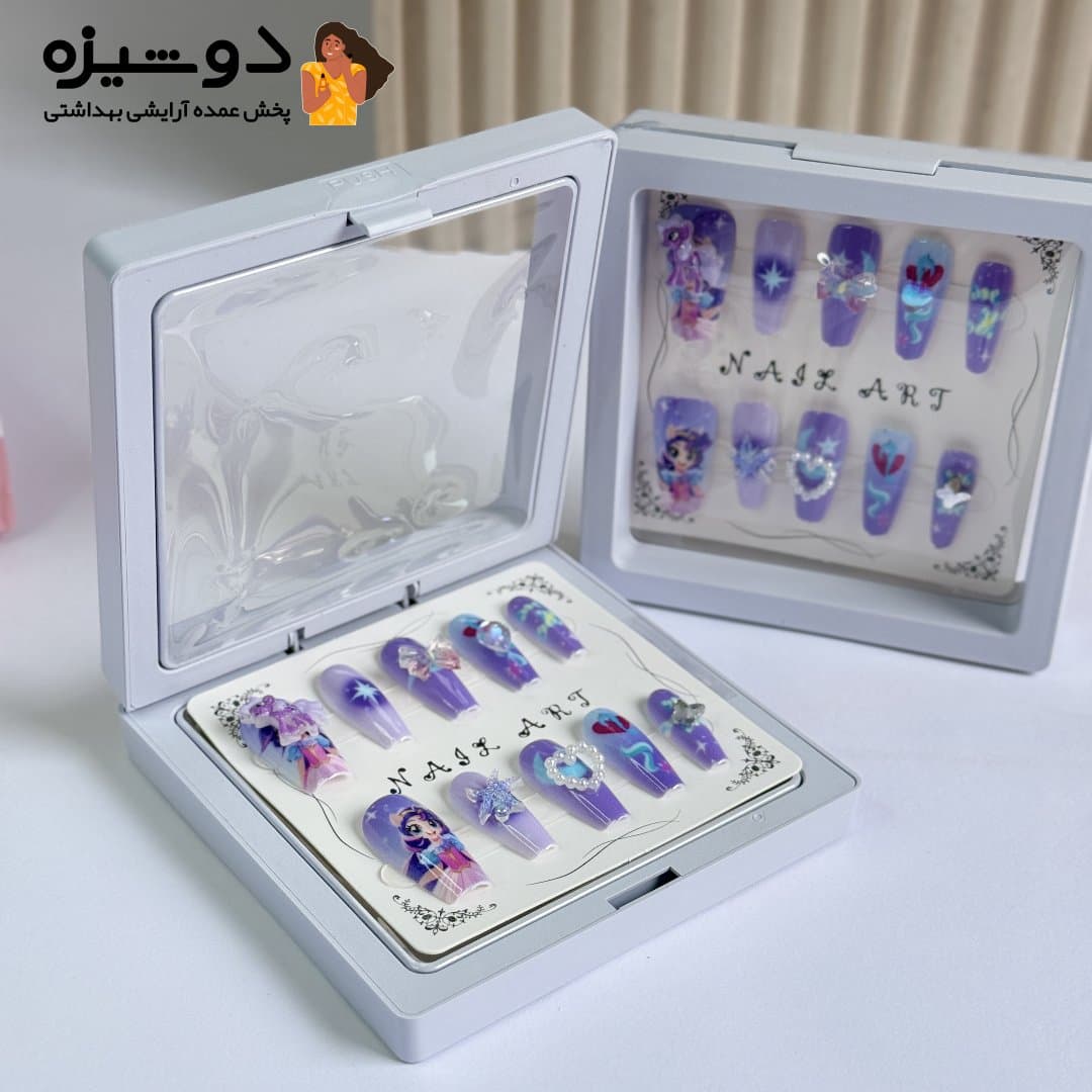 ناخن مصنوعی پینترستی بچگانه C1 — تصویر ۶