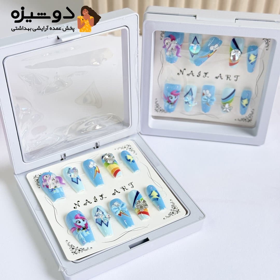 ناخن مصنوعی پینترستی بچگانه C1 — تصویر ۸