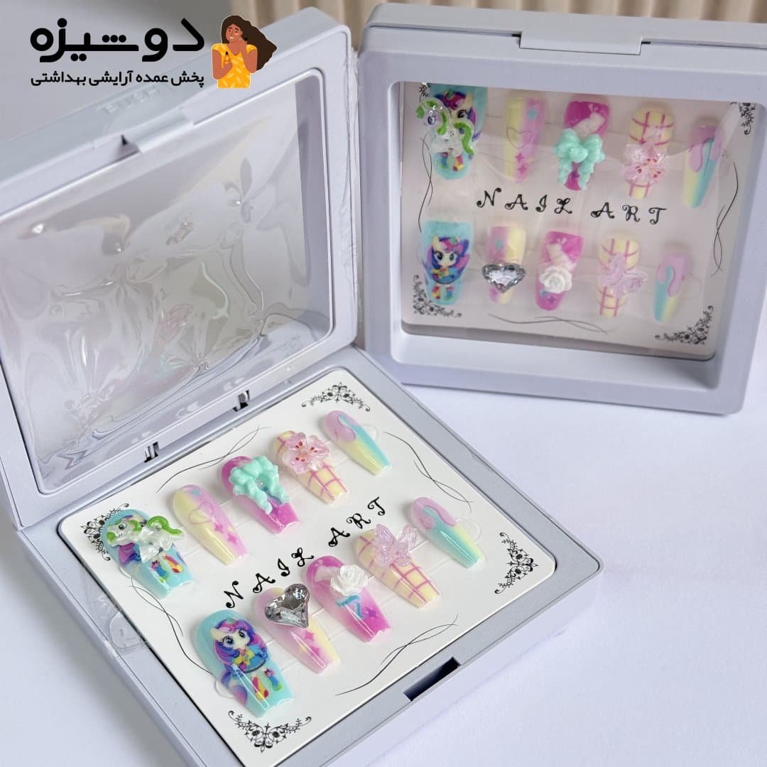 ناخن مصنوعی پینترستی بچگانه C1 — تصویر ۷