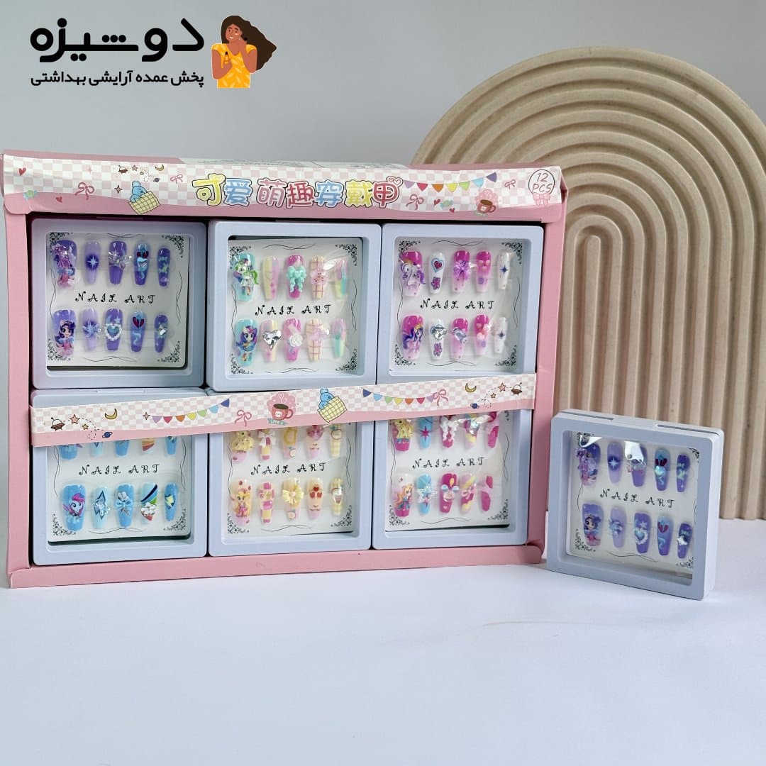 ناخن مصنوعی پینترستی بچگانه C1 — تصویر ۳