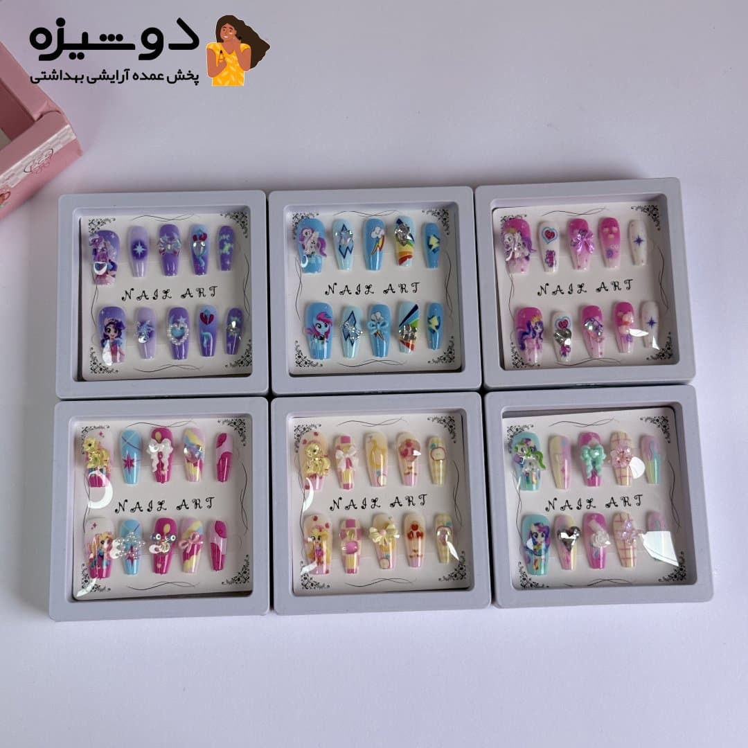 ناخن مصنوعی پینترستی بچگانه C1 — تصویر ۴
