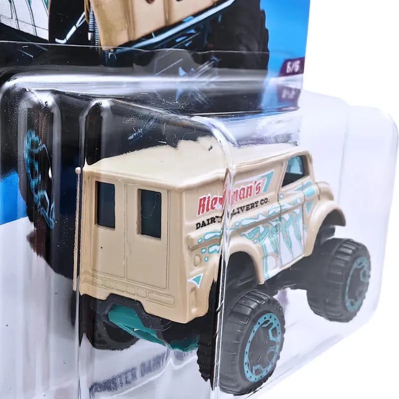 ماکت ماشین هات ویلز مدل HW MONSTER DAIRY DELIVERY — تصویر ۳