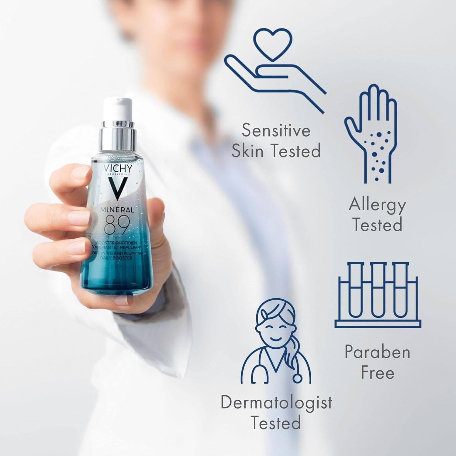 سرم مینرال ویشی آبرسان مدل MINERAL 89 حجم50ml ضمانت اصالت) — تصویر ۸