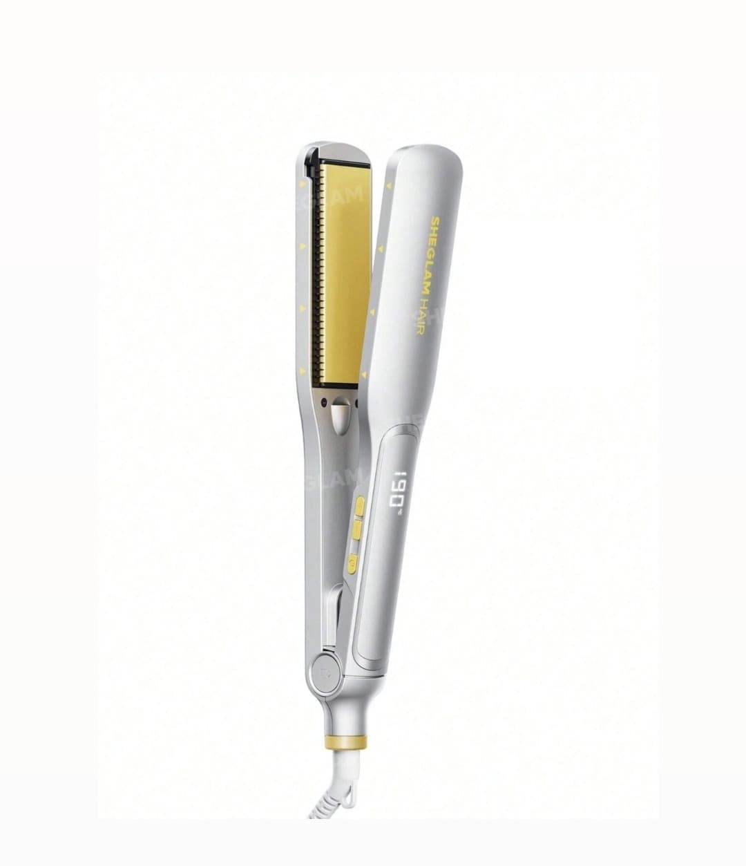 اتو مو صفحه پهن شانه دار شیگلم مدل sleek chic wide glide straightener (ضمانت اصالت)