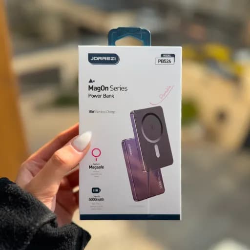 پاور بانک اورجینال 5 هزار MagOn Series برند JORREZI — تصویر ۳