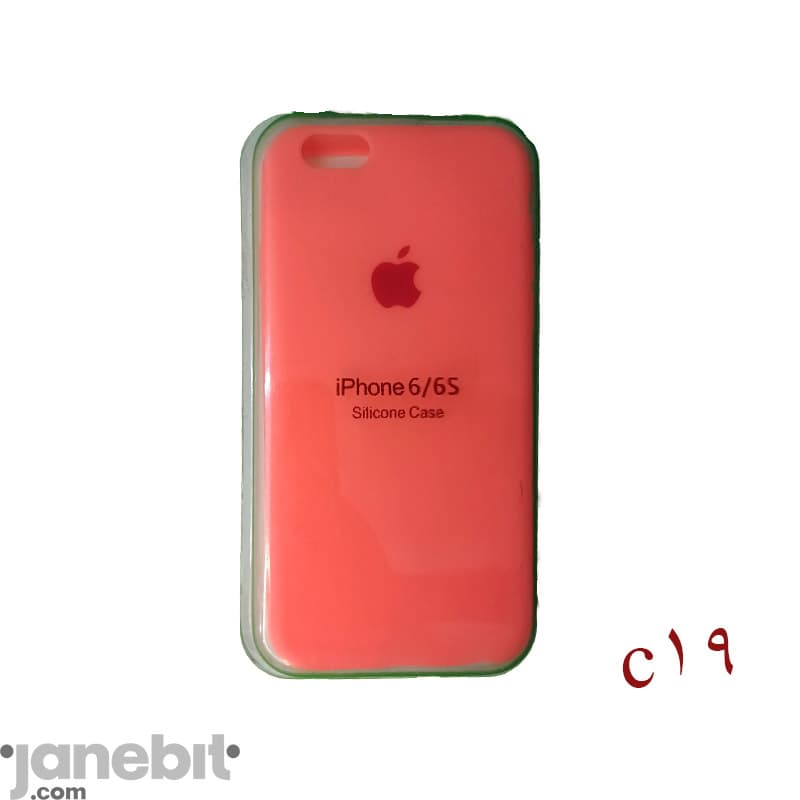 قاب ژله ای رنگی پشت گوشی iPHONE 6/6s کد:C19