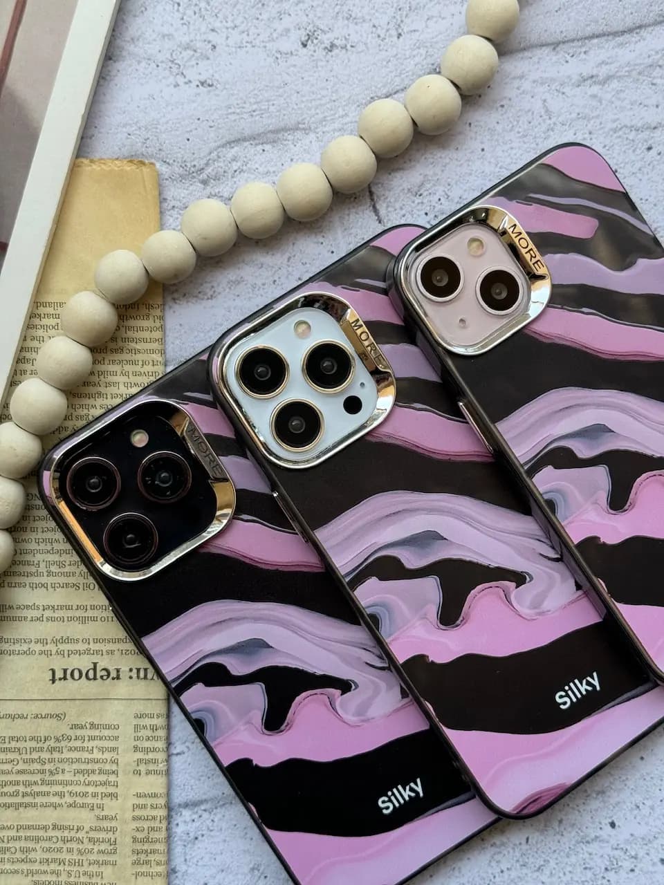 قاب Silky Case آیفون ، سامسونگ (کدC1781) — تصویر ۴