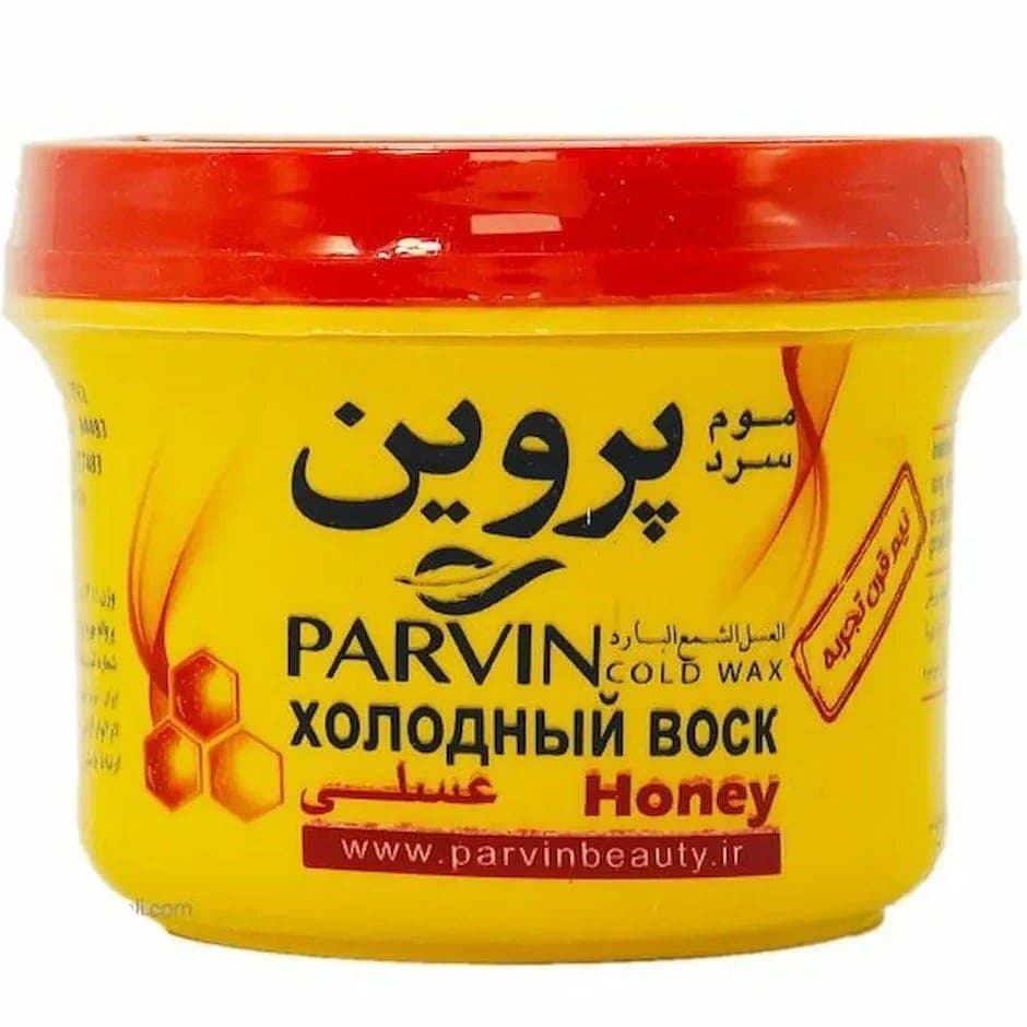 موم سرد اپیلاسیون عسلی پروین 280 گرمی — تصویر ۲