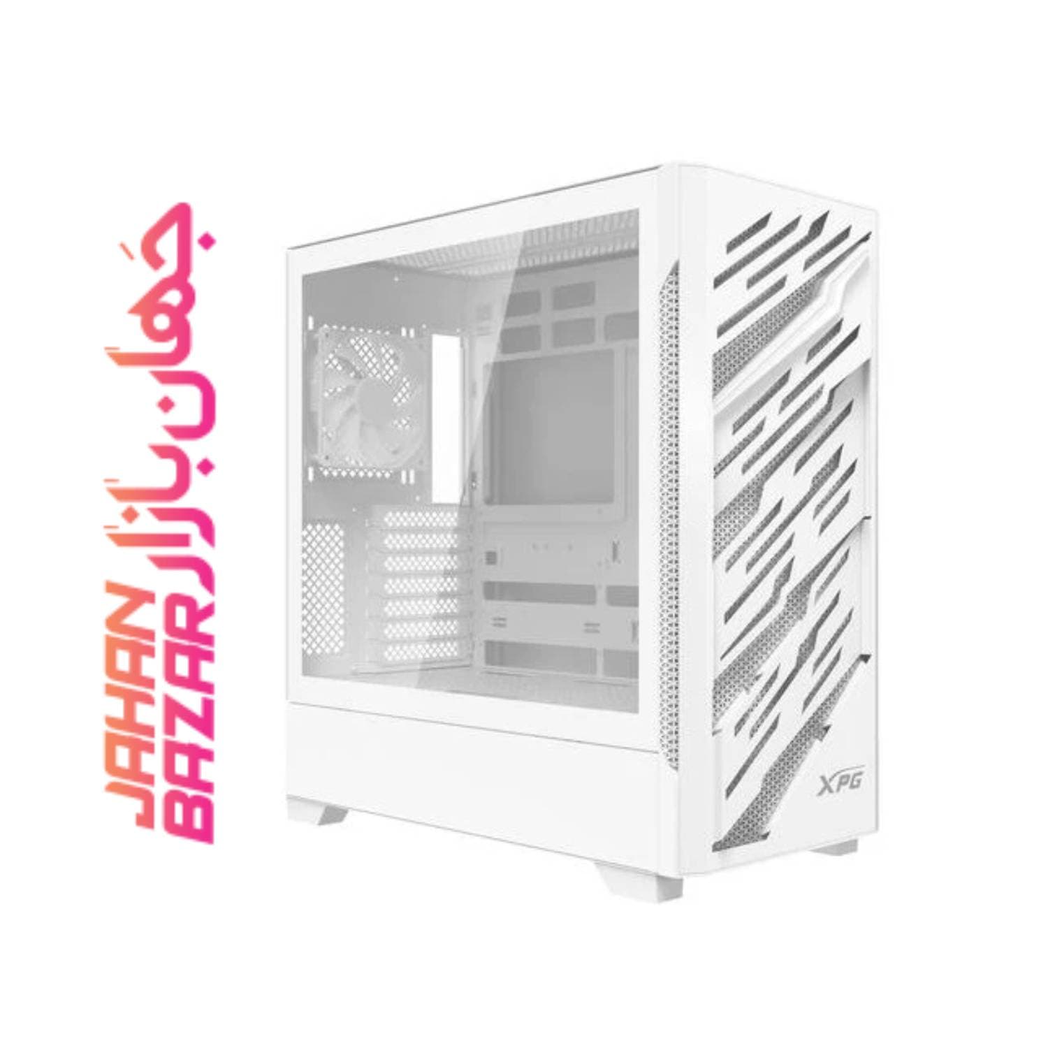 کیس کامپیوتر ای‌دیتا مدل XPG STARKER AIR BTF رنگ سفید — تصویر ۳
