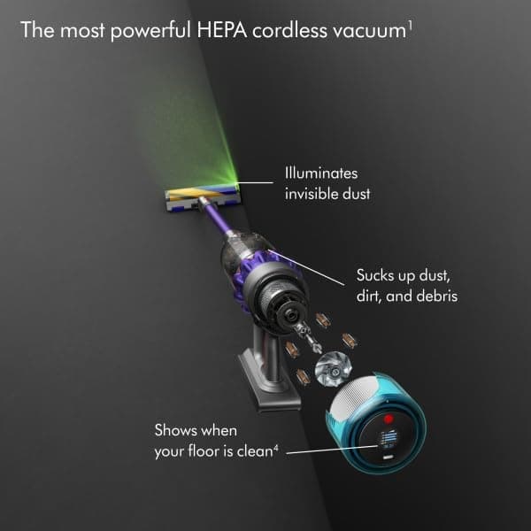 جاروشارژی هوشمند دایسون مدل DYSON Gen5detect — تصویر ۶