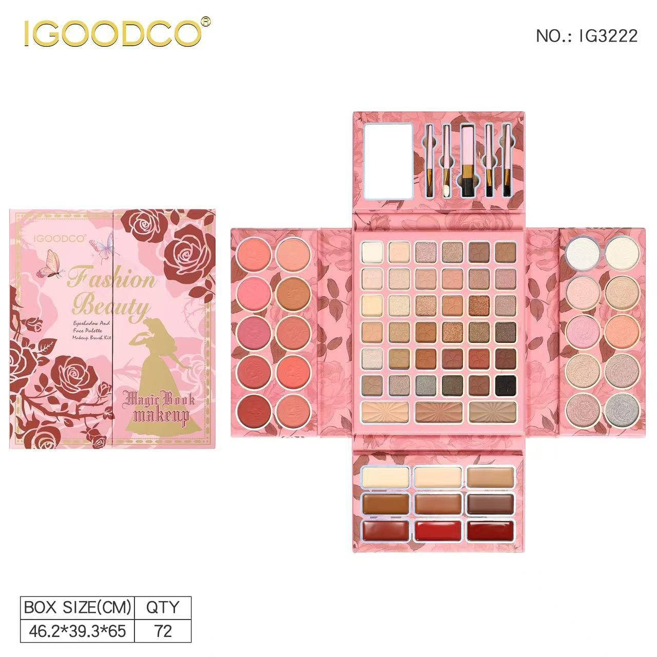 پالت سایه چشم 3222 همراه براش IGOODCO