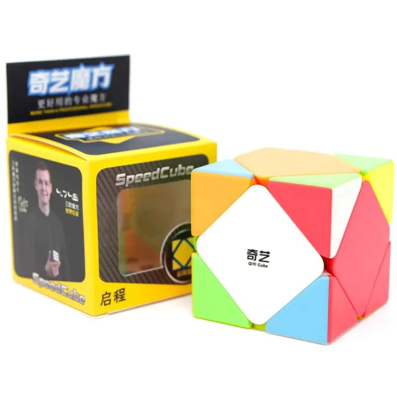 مکعب روبیک چی ای مدل اسکوب کای وای کایچنگ QY Skewb QiCheng — تصویر ۴