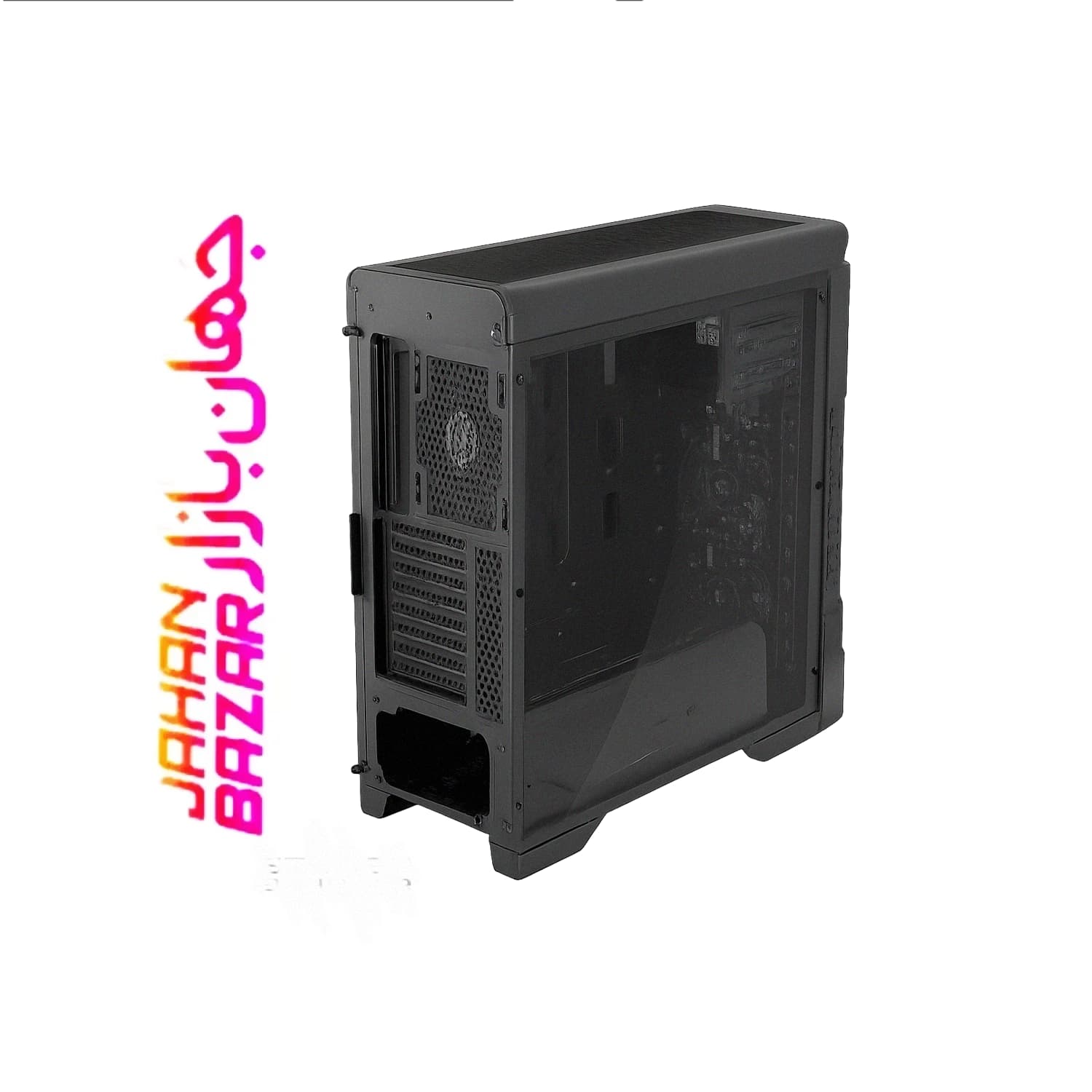 کیس کامپیوتر گرین Striker FRGB مشکی، Mid Tower — تصویر ۳