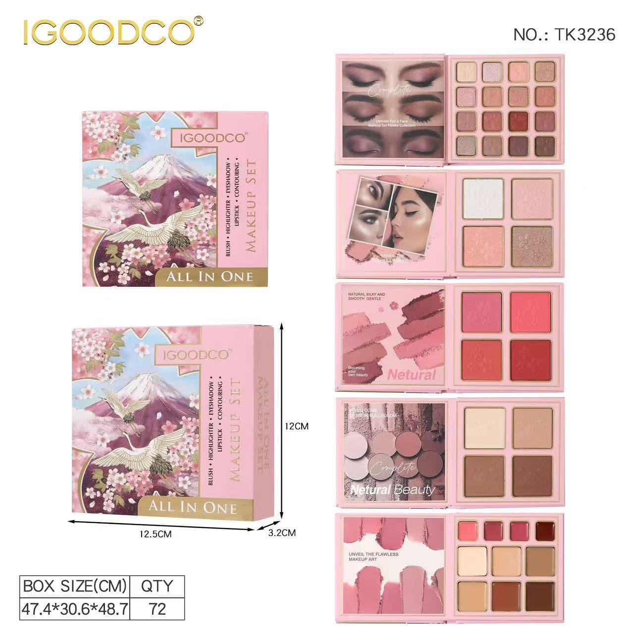 پالت سایه چشم 3236 پرواز IGOODCO