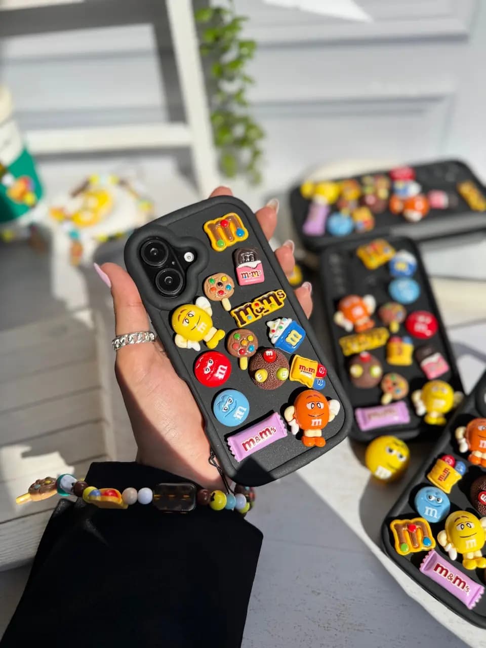 قاب M&M’S برجسته آیفون و سامسونگ و شیائومی (کدC1850) — تصویر ۲