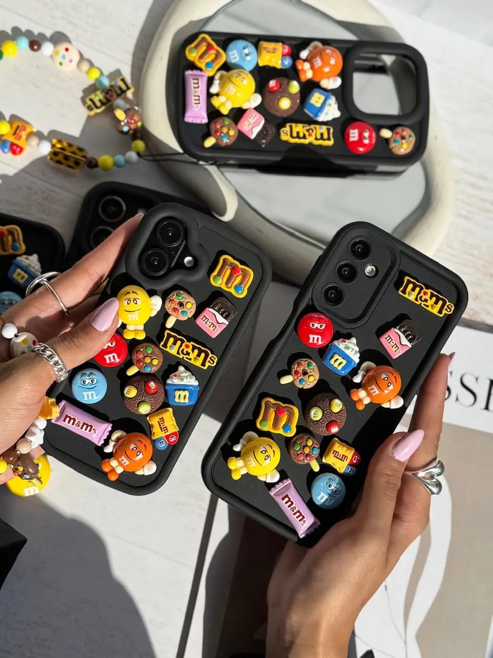 قاب M&M’S برجسته آیفون و سامسونگ و شیائومی (کدC1850) — تصویر ۵