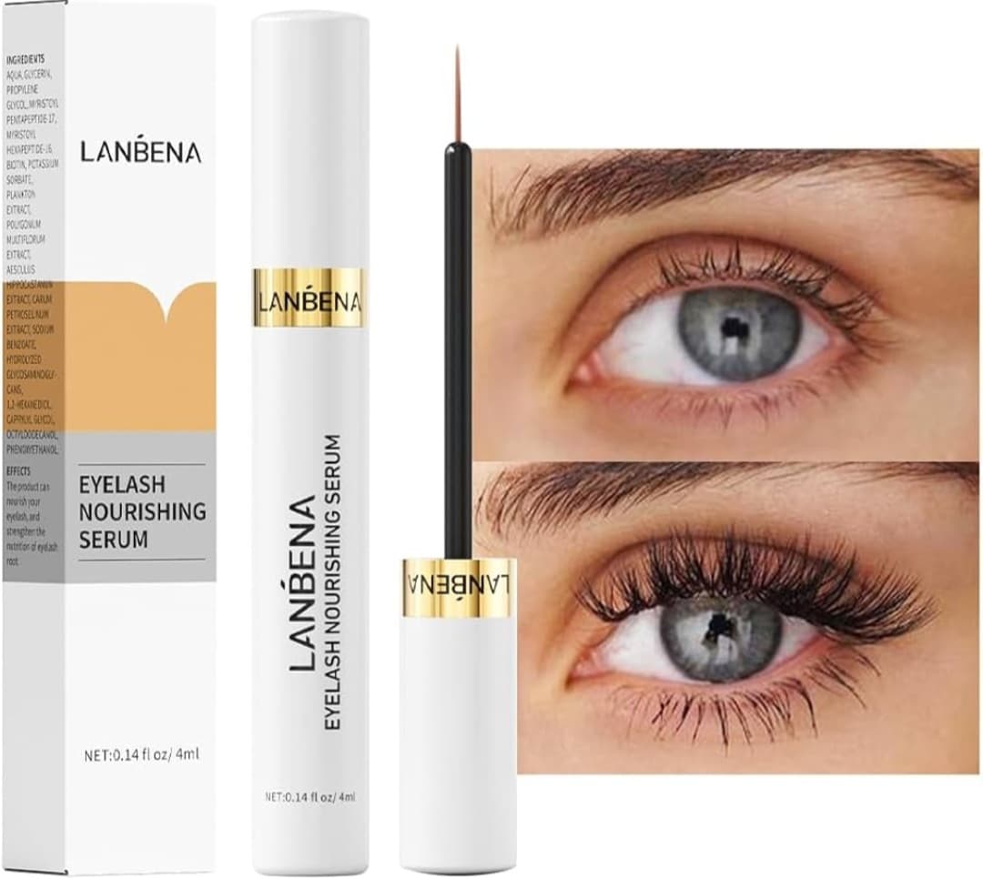 سرم تقویت مژه لانبنا – نمونه اصلی (LANBENA Eyelash Growth Serum) — تصویر ۷
