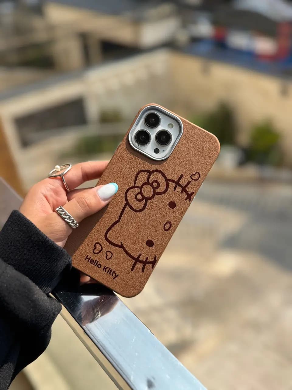 قاب هلو کیتی چرمی (کدC1975) — تصویر ۶