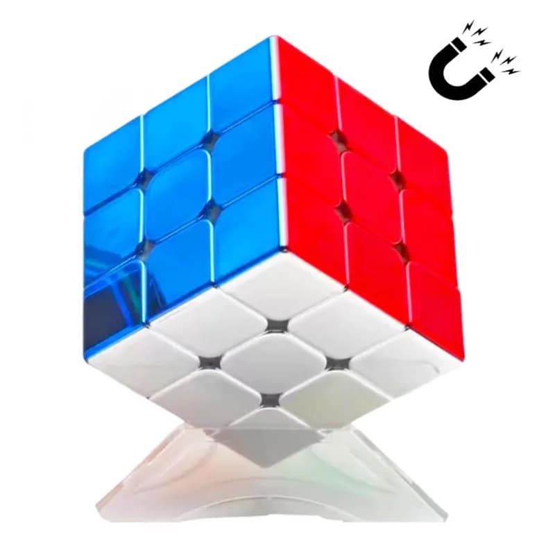 مکعب روبیک شنگشو مدل متالیک مگنتی 3×3 — تصویر ۲