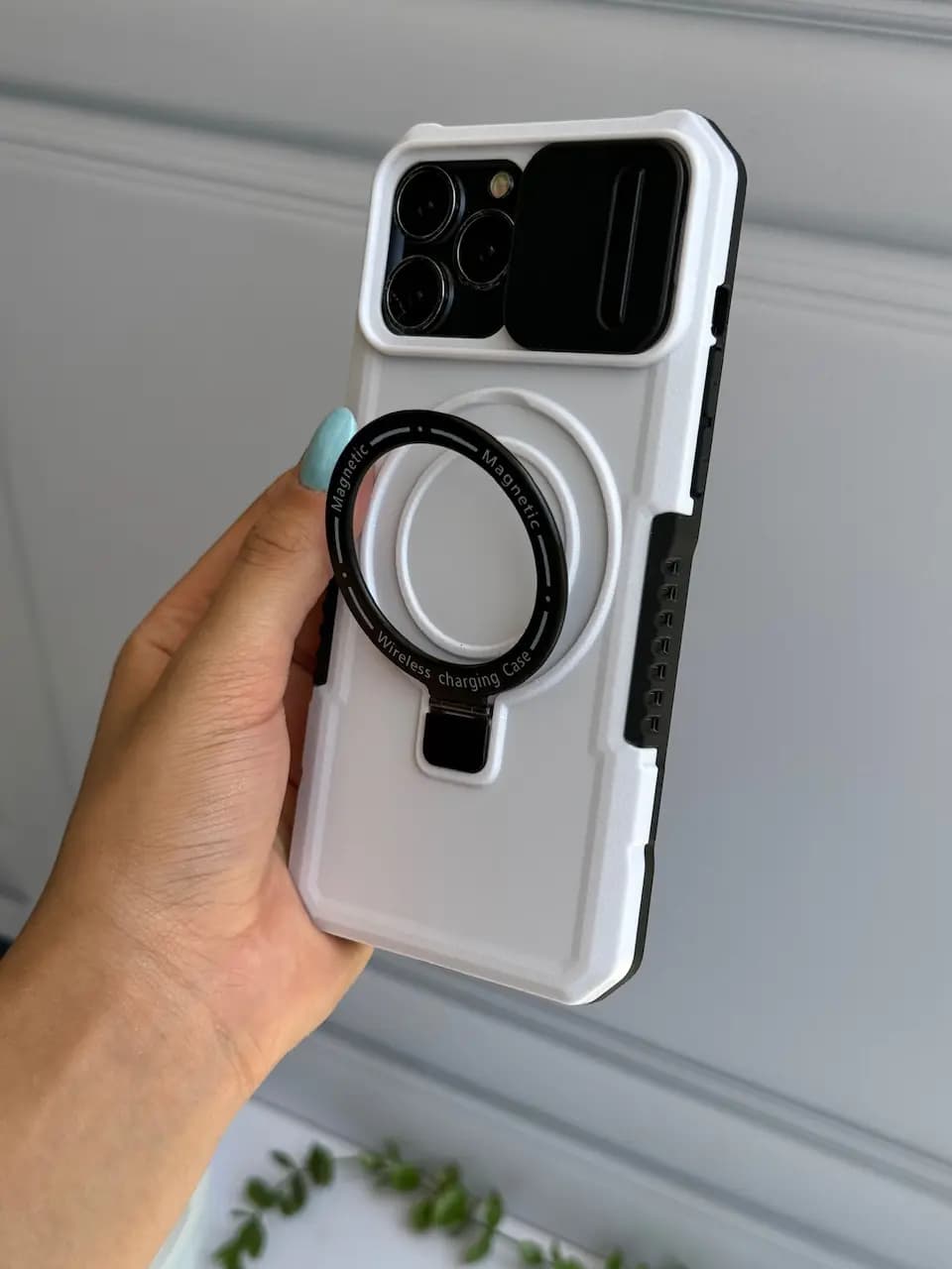 قاب Armor Magsafe کشویی استند شو (کدC1734) — تصویر ۴