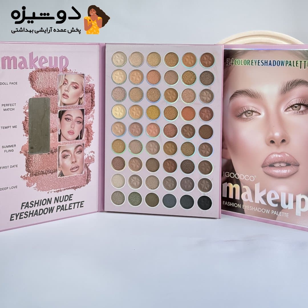 پالت سایه چشم 3165 پنجاه و چهار رنگ IGOODCO — تصویر ۸